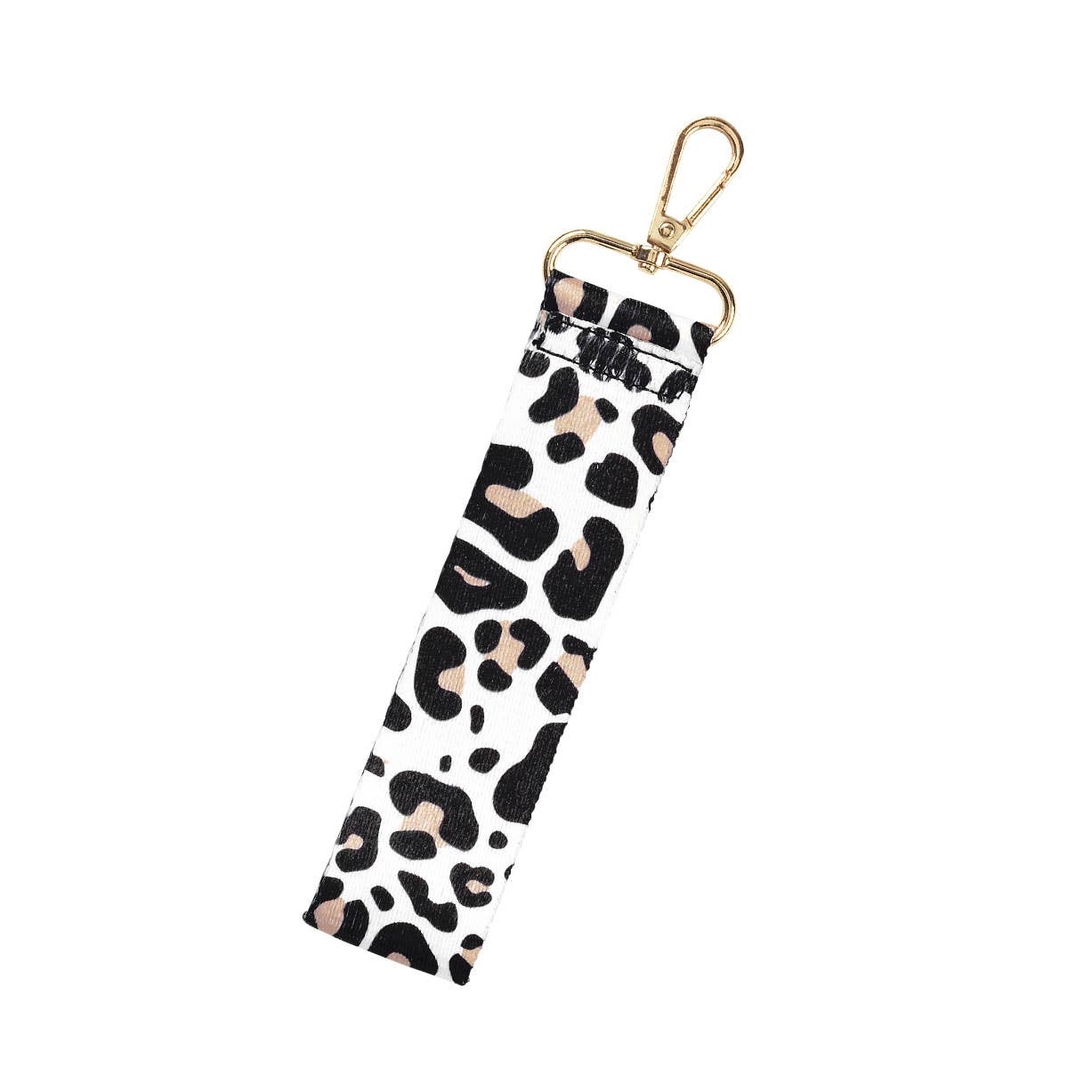 Leopard Print Wristlet Strap