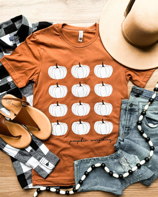 Pumpkin Everything Autumn Graphic Tee