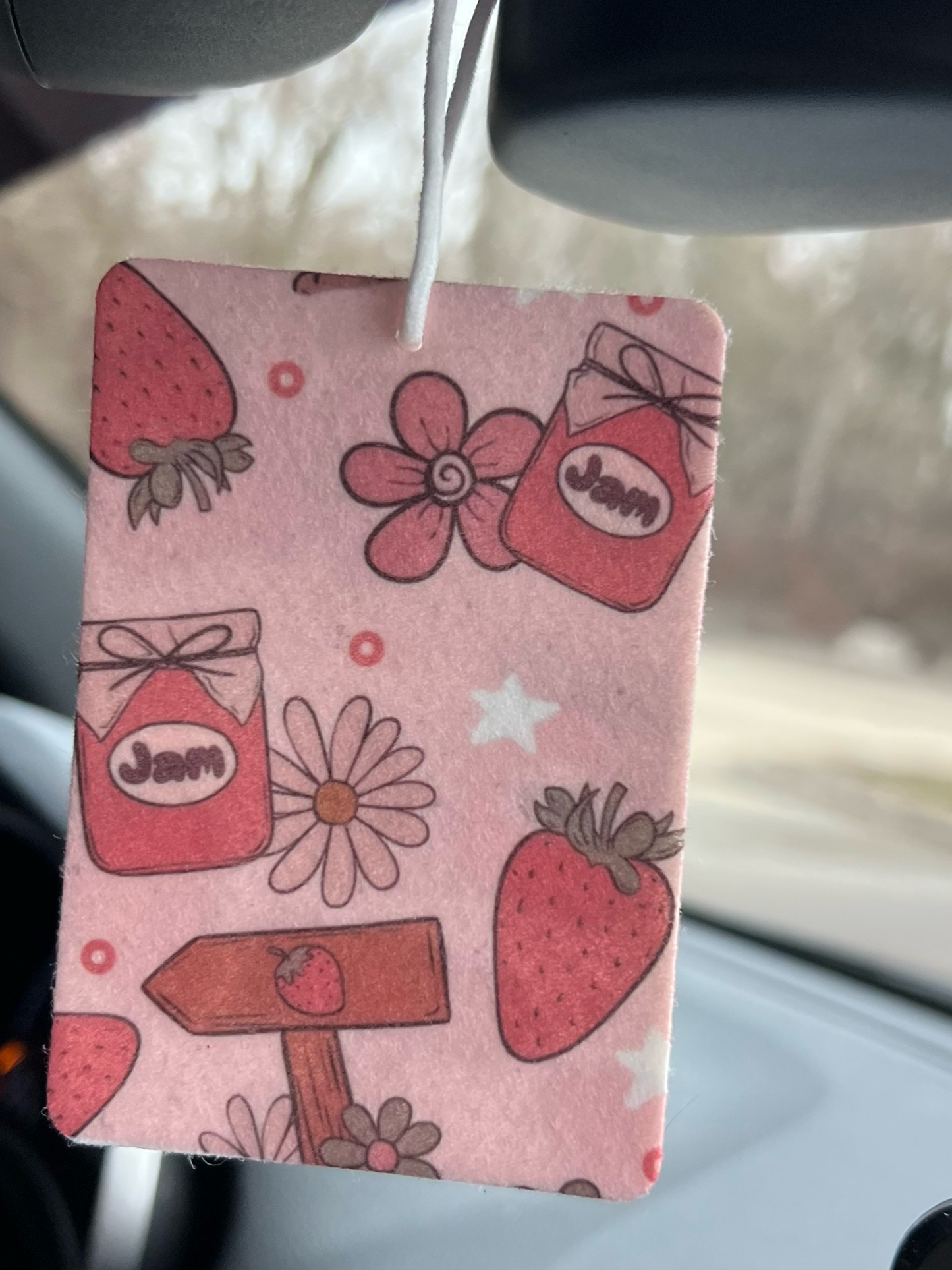 Strawberry Patch Air Freshener: Butt Naked