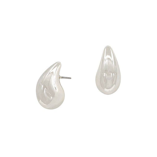 Silver Shine Mini Teardrop Stud